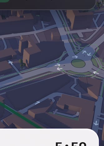 Live 3D map: your pro two streets away